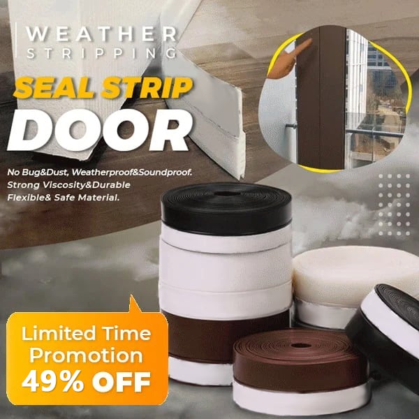 🚪 50% RABATT! 🔇 Türdichtung 5m – Selbstklebend, flexibel & universal ✨