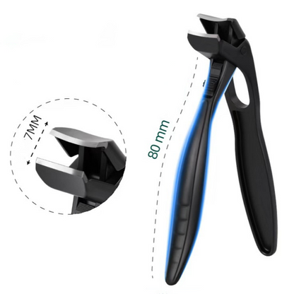 ✂️ Perfect gebogen ontwerp | Nagelknipper van roestvrij staal | Comfortabele grip voor senioren ✨
