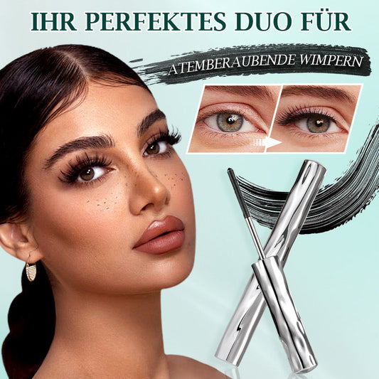 🔥2025 Heißer Verkauf🔥Wasserdichte & Schweißfeste Verlängerung & Curling Mascara