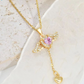🎁50% KORTING💗Roze Engelenvleugels Ketting