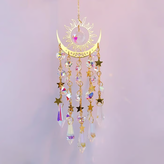 ✨Kristall-Sonnenfänger, Innen- und Außendekoration für Fenster, Schlafzimmer, Innenhof, Garten ☪️