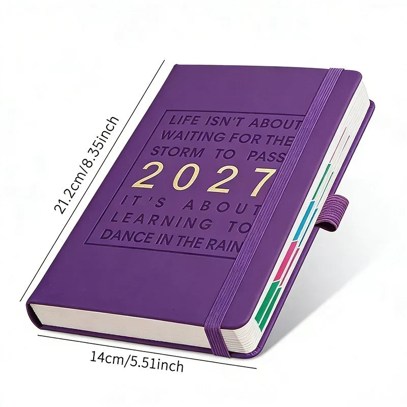 📅 NU 50% KORTING! 📓 Kalendernotitieboekje 2027 – A5-formaat, één dag per vel, met datummarkering – Ideaal voor dagelijkse aantekeningen en als naslagwerk ✨