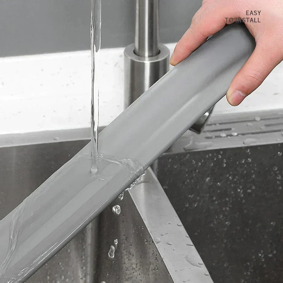 ❄️Zomerfresh 50% Korting!🚪Schuifbaar deurtochtstopper onder de deur – 96 cm op maat te snijden PVC deuronderafdichting