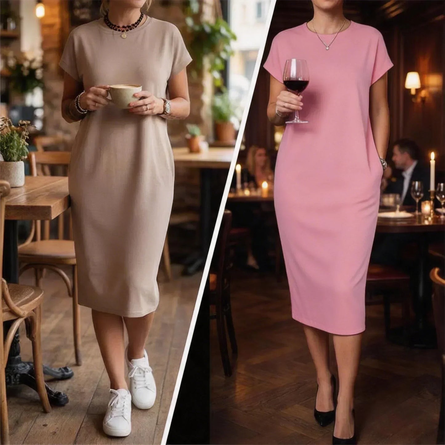🌺👗 50% KORTING! Deze jurk voelt alsof je in een wolk stapt – zo comfortabel dat je 'm nooit meer uit wilt! Casual, losvallend en tijdloos, je nieuwe tweede huid!
