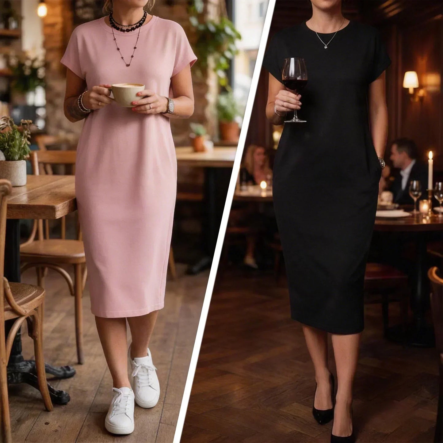 🌺👗 50% KORTING! Deze jurk voelt alsof je in een wolk stapt – zo comfortabel dat je 'm nooit meer uit wilt! Casual, losvallend en tijdloos, je nieuwe tweede huid!
