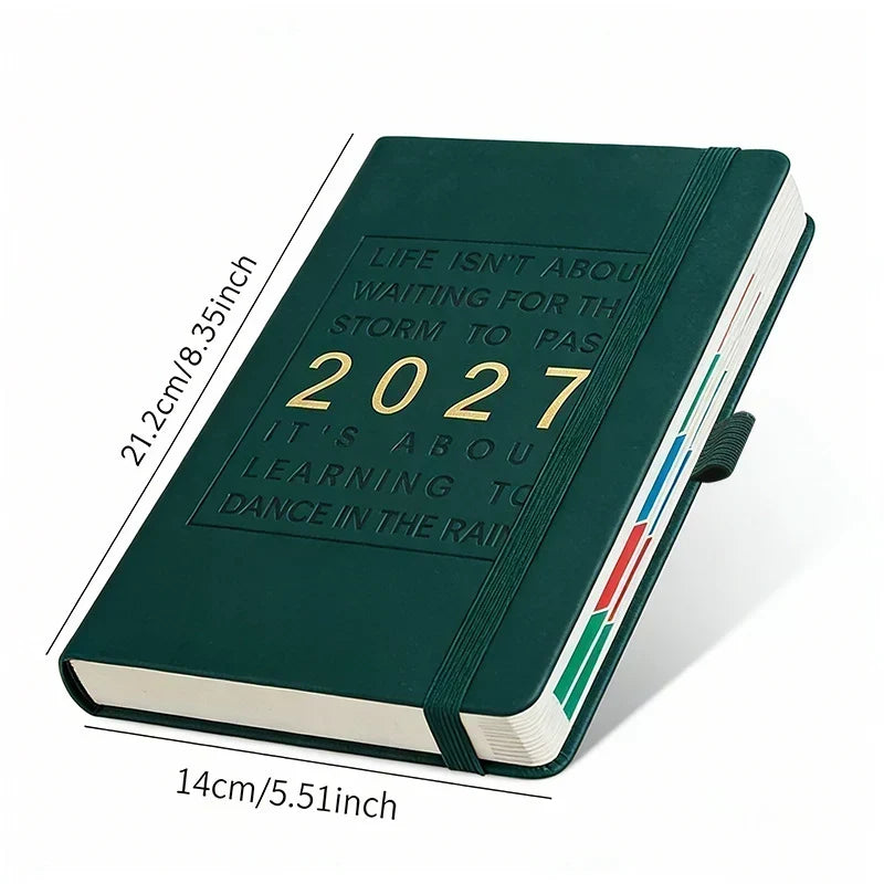 📅 NU 50% KORTING! 📓 Kalendernotitieboekje 2027 – A5-formaat, één dag per vel, met datummarkering – Ideaal voor dagelijkse aantekeningen en als naslagwerk ✨