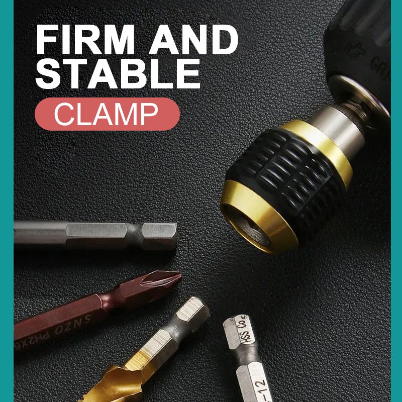 🛠️ LIMITED-TIME 50% OFF! ✨ Self-Locking Hex Handle Bit – Pop-Up, Quick Release, Durable ⚙️