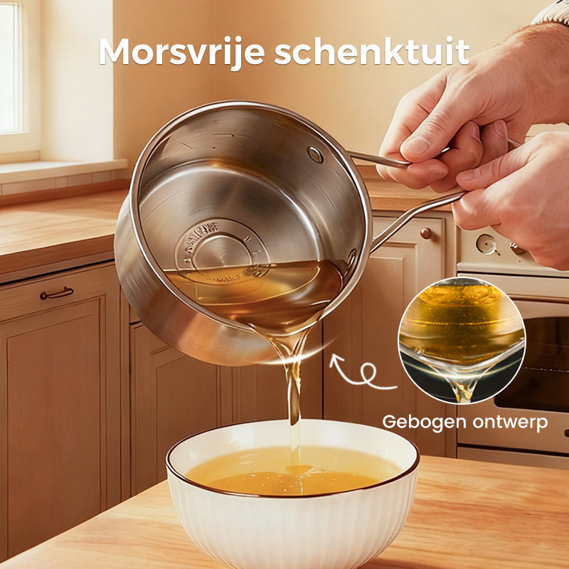 🔥🍳 50% KORTING! Eén pan die álles kan – frituren, bakken, koken, stoven. 304 RVS, onverwoestbaar, en je ruimt nooit meer 5 pannen tegelijk op!