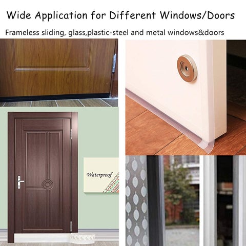 🚪 50% RABATT! 🔇 Türdichtung 5m – Selbstklebend, flexibel & universal ✨