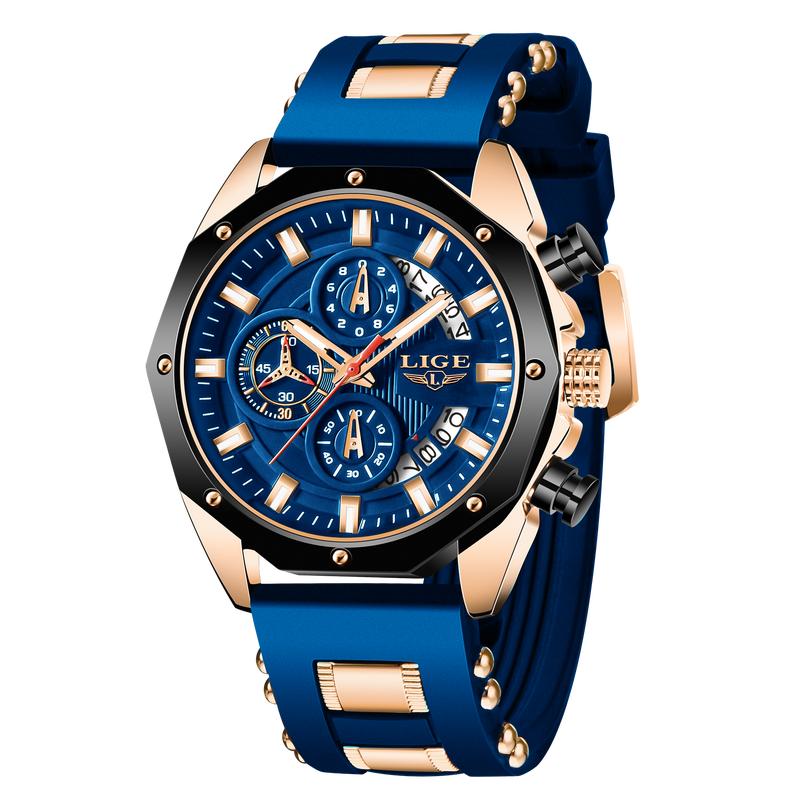 ⌚ 50% KORTING NU! 💪 Heren outdoor waterdicht sport horloge met chronograaf – stevig en waterbestendig – perfect voor sport, reizen en dagelijks gebruik 🏃‍♂️