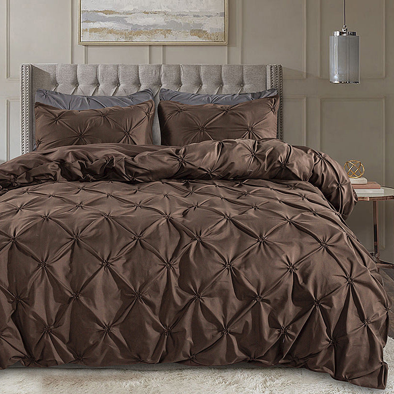 💗 Laatste dag van de uitverkoop – 50% korting⚡ Bedsure Soft Pintuck dekbedovertrekset