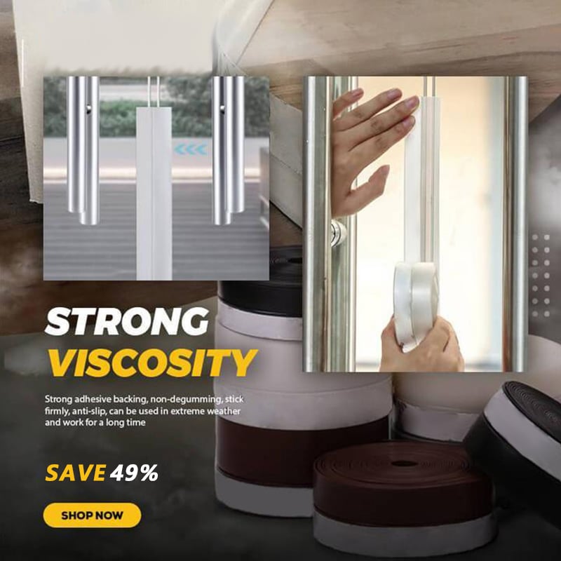 🚪 50% RABATT! 🔇 Türdichtung 5m – Selbstklebend, flexibel & universal ✨