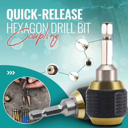 🛠️ LIMITED-TIME 50% OFF! ✨ Self-Locking Hex Handle Bit – Pop-Up, Quick Release, Durable ⚙️