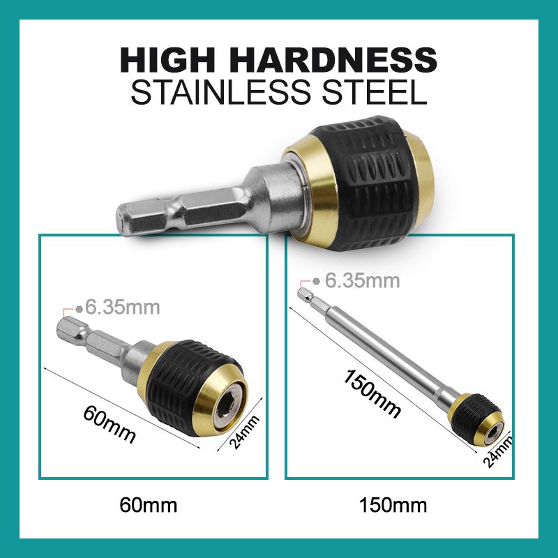 🛠️ LIMITED-TIME 50% OFF! ✨ Self-Locking Hex Handle Bit – Pop-Up, Quick Release, Durable ⚙️