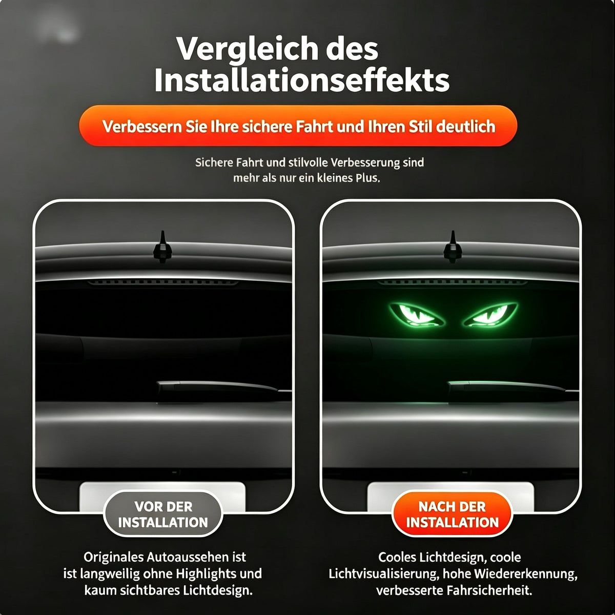 ⌛Solarbetriebene LED-Warblampe für das Auto – 50 % Rabatt!🚗 Solarbetrieben, wetterfest, schaltet sich bei Dunkelheit automatisch ein – für mehr Sicherheit am Straßenrand🔥🛡️