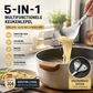 🔄🍲Multifunctionele Keukenlepel – Lepelen, Zeven, Scheiden, Malen & Openen | 5 Functies in 1 Handig Keukenhulpmiddel 🧂