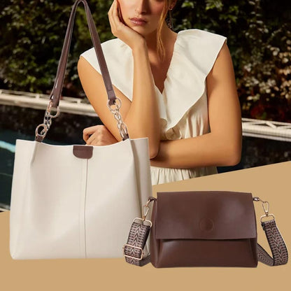 💖Tragetasche und Crossbody Umhängetasche 2er-Set für Damen