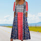 49% OFF🔥Elegantes Kleid mit böhmischem Print für Damen