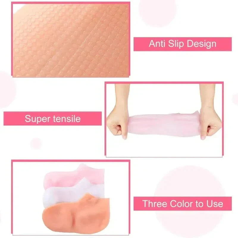Hydraterend Voetmasker Exfoliërende Silicone Sokken Strand Beschermende Sokken
