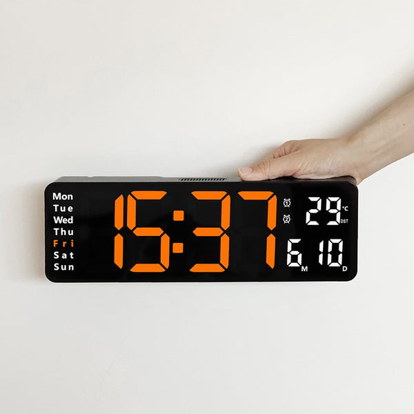 ⏳ 16" grote digitale klok
