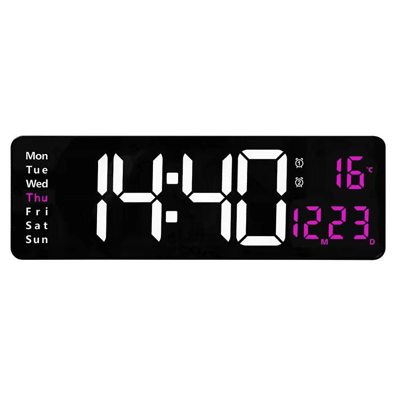⏳ 16" grote digitale klok