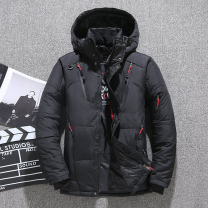 💯Weißer Entendaunenparka für Männer🎀Warme Winterjacke✈️Kostenlose Lieferung