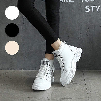 🎀Wärmt den Winter!🎁Wasserdichte, warme Schnürstiefelette für Damen