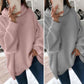 ✨Spätherbst-Specials🍁Übergroßer Rollkragenpullover mit festem Strickmuster für Damen