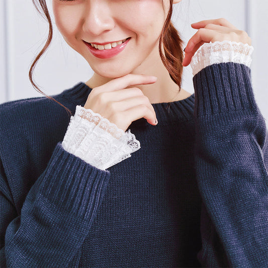 Abnehmbare elastische Lace-Ärmelbündchen