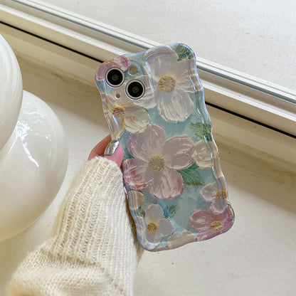 🌸Colorful Retro Oil Painting Print Phone Case