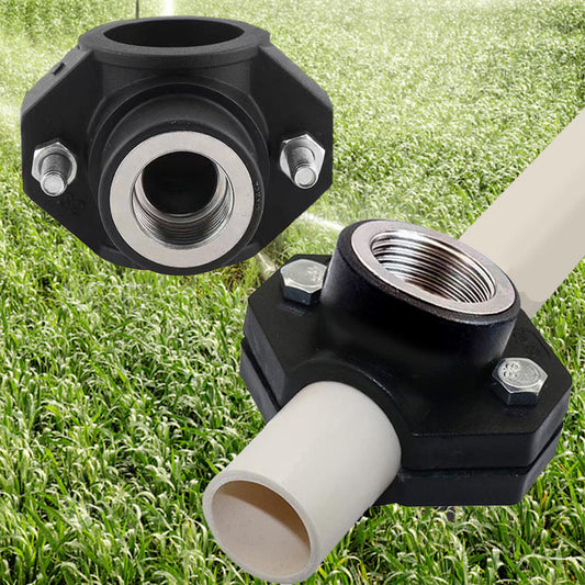 Kunststoff-Schellensattel für PE-, HDPE- und PVC-Rohre