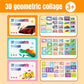 Puzzle-Stickerbücher Set für Kinder