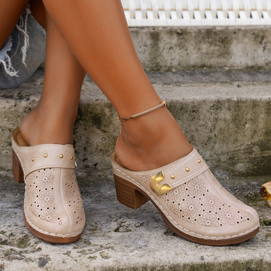 ✨EU 36-43👠2025 Neue Sandalen mit klobigem Absatz