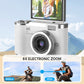 📸 4K HD Flip-Screen Digitalkamera – Autofokus, 16X Digitalzoom & Perfekt für Vlogs & Fotografie ✨
