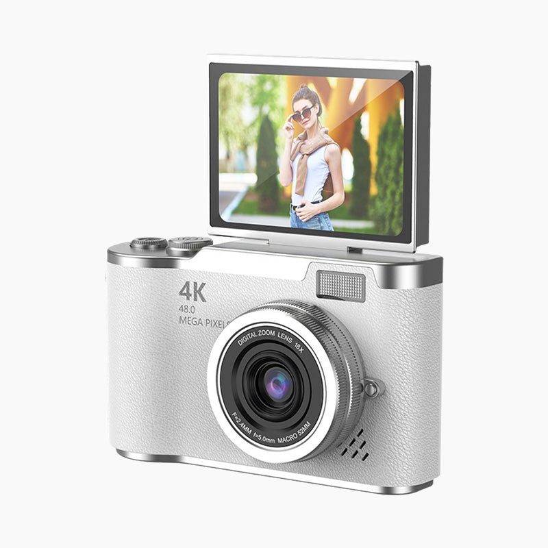 📸 4K HD Flip-Screen Digitalkamera – Autofokus, 16X Digitalzoom & Perfekt für Vlogs & Fotografie ✨