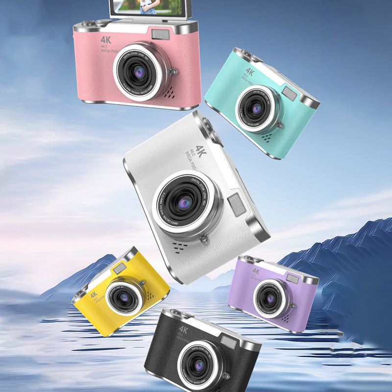📸 4K HD Flip-Screen Digitalkamera – Autofokus, 16X Digitalzoom & Perfekt für Vlogs & Fotografie ✨