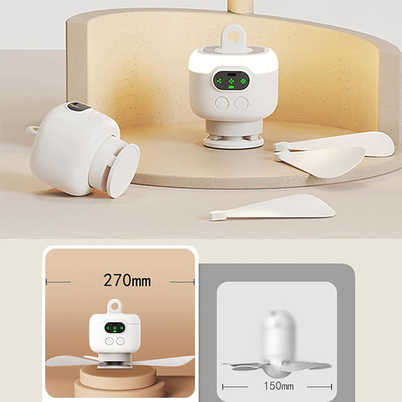 ⏰ Tijdelijke aanbieding: 50% KORTING op een oplaadbare plafondventilator met ledverlichting! 🌬️✨