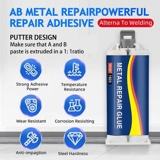 💎 LETZTER TAG – 50% RABATT! 💎 Hochleistungs-Industrieklebstoff – Hitze- & Schlagfest, Schnellhärtend & Für Alle Materialien 🔥🔧