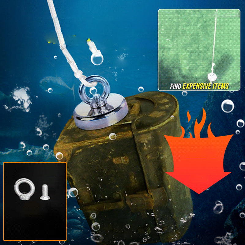 Diep-water Magnetische Bergingsmagneet Set