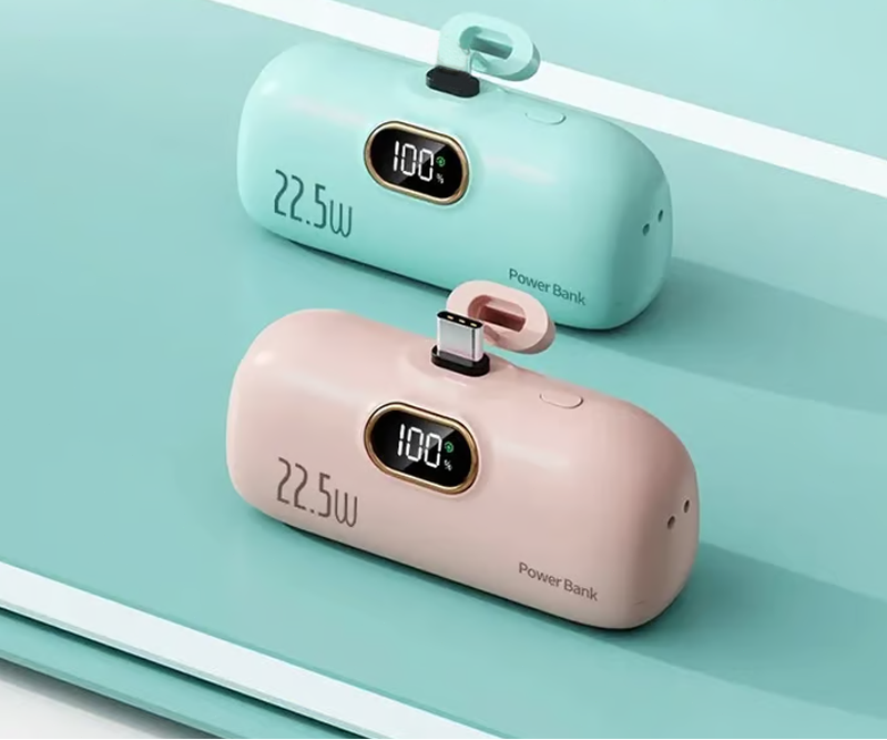 5000mAh Mini Portable Charger Power Bank for Phone