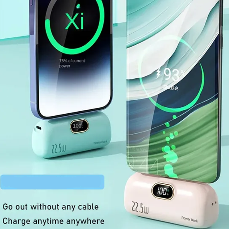 5000mAh Mini Portable Charger Power Bank for Phone