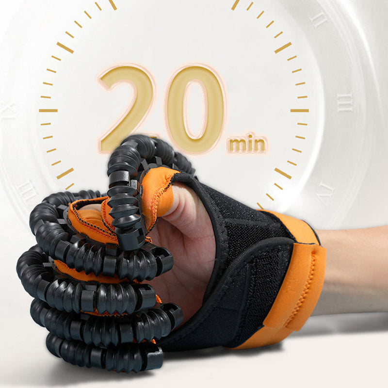 ⏳Nur für kurze Zeit – 50% RABATT⏰[Besonderes Geschenk] Smart Finger Flexion Training Rehabilitation Handschuh & Maschine Set