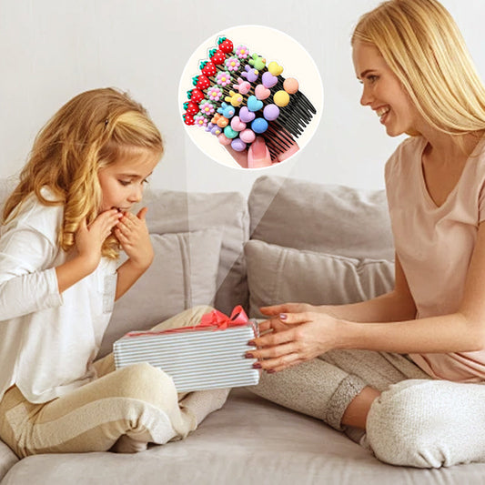 🎁Niedliche Cartoon Haar Zähmung Clip für junge Mädchen