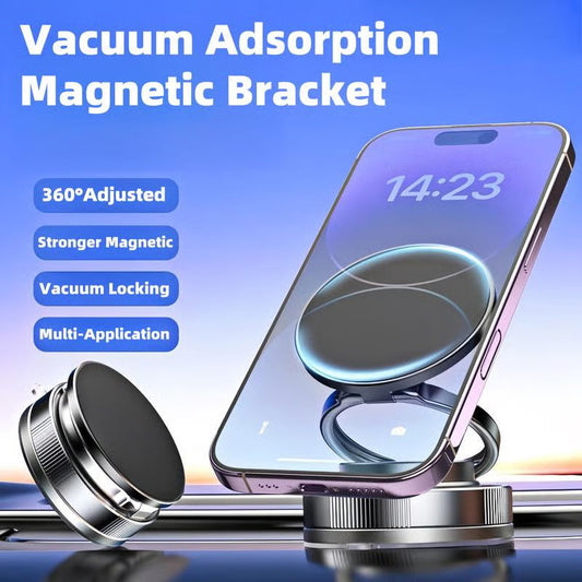 T30📱360° einstellbarer magnetischer Vakuum-Telefonhalter
