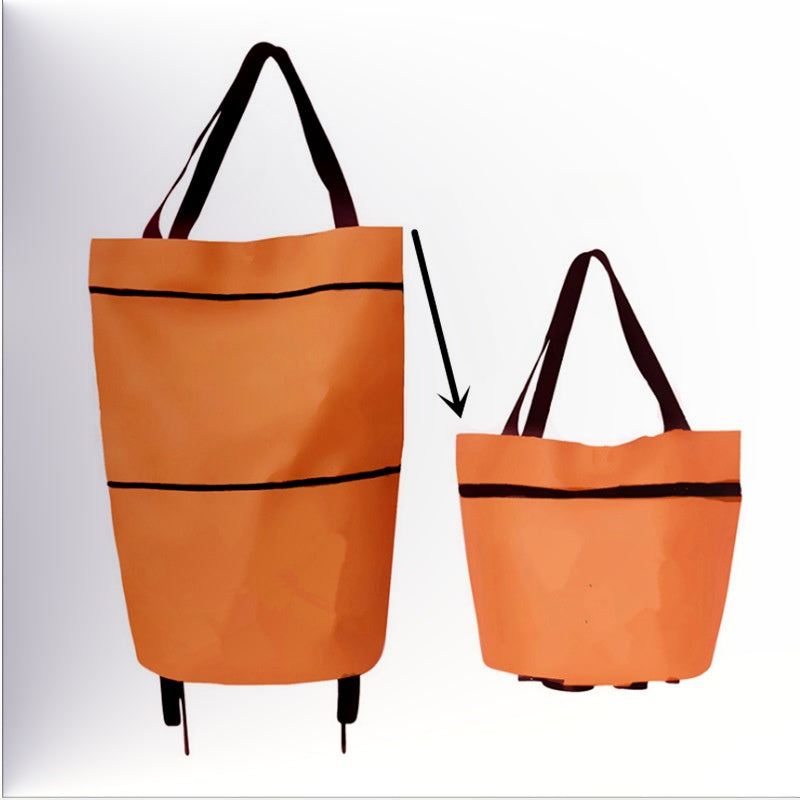 2-in-1 Opvouwbare Boodschappenkar