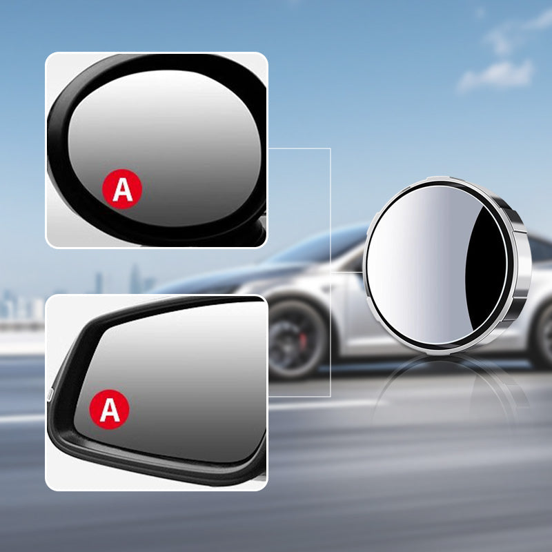 🚗 2 Stuks Zuignap Dodehoekspiegels voor Auto – Extra Zicht op Lastige Hoeken | Eenvoudig te Plaatsen & Verstellen 👀