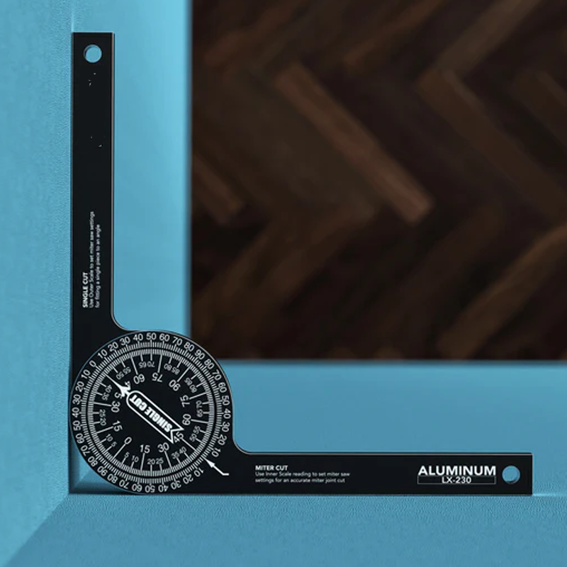 📐 -50%! 🔧 7-inch verstekzaag-maatlat – Nauwkeurig, robuust en gemakkelijk af te lezen – Ideaal voor hoekzaagsneden en doe-het-zelfprojecten 🪚