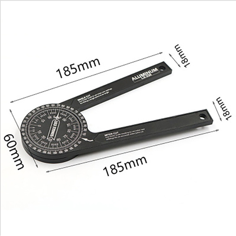 📐 -50%! 🔧 7-inch verstekzaag-maatlat – Nauwkeurig, robuust en gemakkelijk af te lezen – Ideaal voor hoekzaagsneden en doe-het-zelfprojecten 🪚