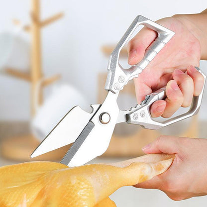 ✂️ 50% RABATT! ✨ ALLROUND-KÜCHENSCHEREHochwertig für Geflügel & Alltag, rutschfester GriffKräuter hacken & Nüsse zerbrechen – spülmaschinenfest 🍗🌿