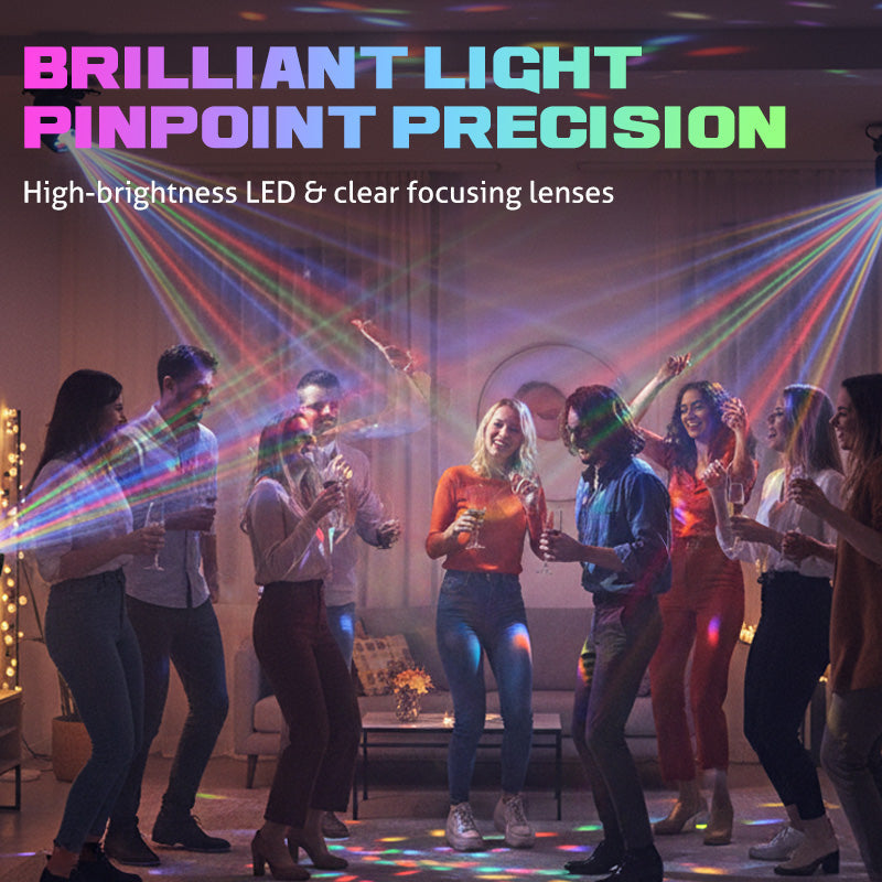 🎉 2026 Uitverkoop — Meer dan 13.000 Verkocht! 💞 Multi-Beam LED Sfeerverlichting – Feestbrilliantie 🌸